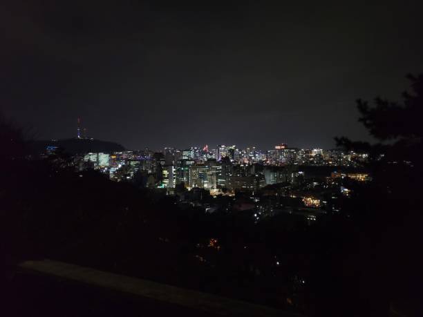 istock Night of Naksan park 1447340017