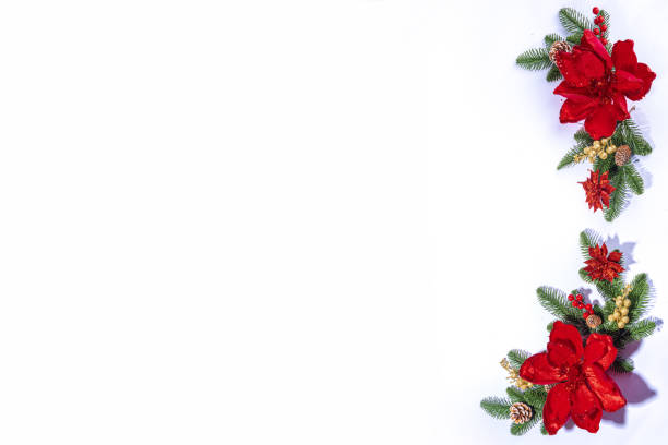 istock White Christmas, New Year background 1447346347