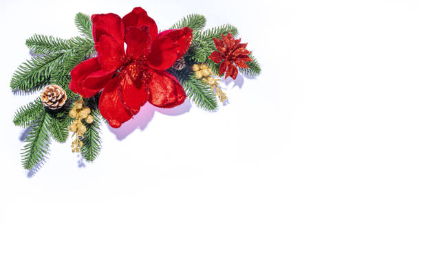 istock White Christmas, New Year background 1447346352
