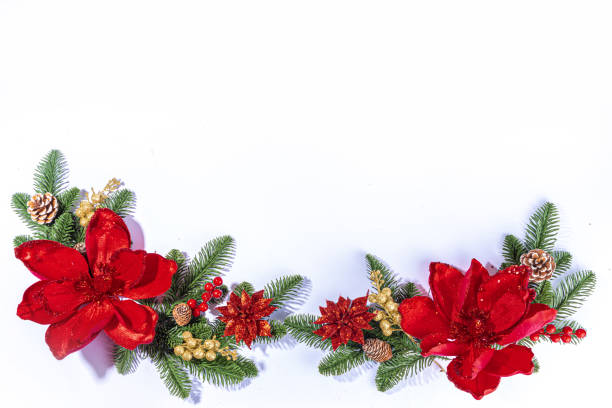 istock White Christmas, New Year background 1447346410