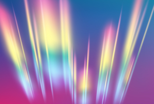 Prism background, prism texture, crystal rainbow lights. Vector