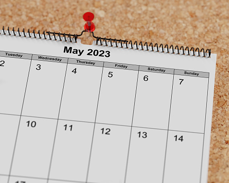 Calendar Detail: May 2023