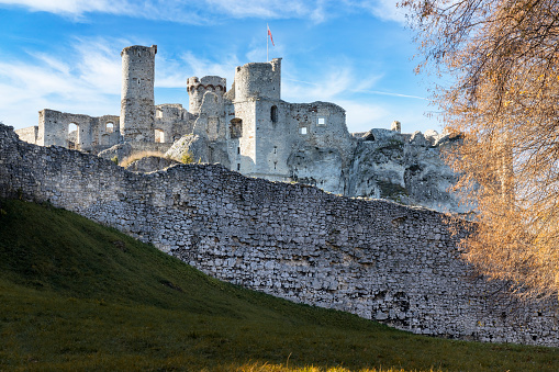 Old medieval fortification Golubac, Serbia in September 2009, before reconstruction