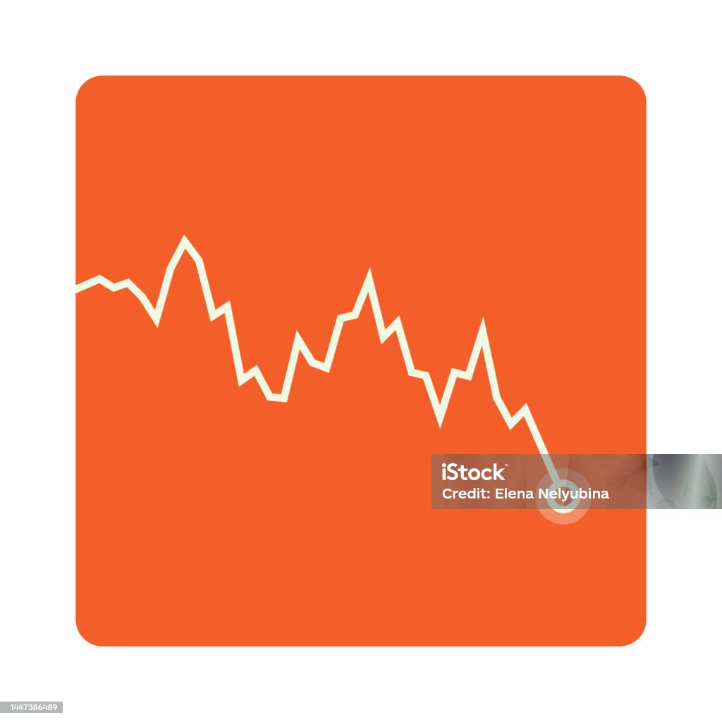 Trade Chart Vector Illustration Desctop With Forex Trading Financial ...
