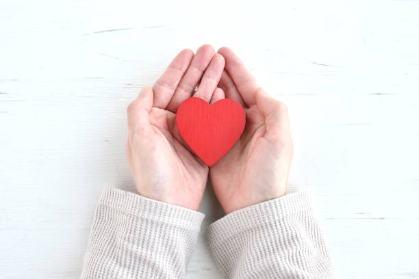 istock Human's hands covering heart object 1447388966