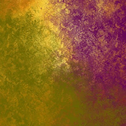 Purple and Gold Colored Abstract Texture. Metallic Full Frame Surface Grunge Texture Background.