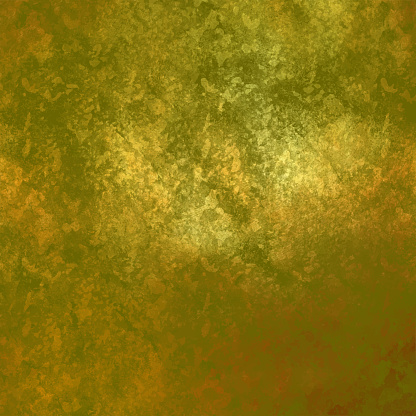 Gold Colored Abstract Texture. Metallic Full Frame Surface Grunge Texture Background.