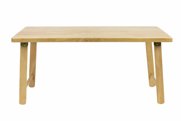 istock foldable wooden table isolated on white background with clipping path. 1447419138