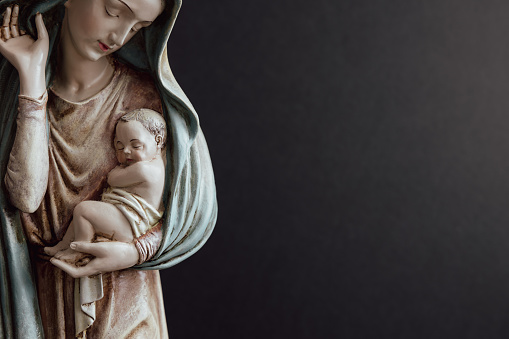 María y el niño Jesús photo