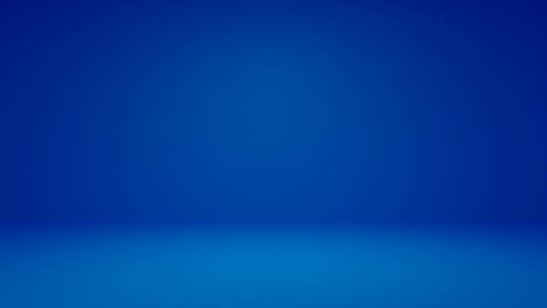 istock Blue dodger photography studio background for products 3d rendering 1447429210