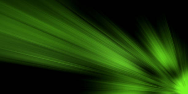 istock Abstract Dark Soft Wave Green Futuristic Background 1447443366