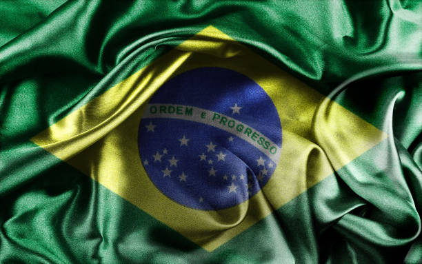 istock Silky Brazilian flag 1447460046