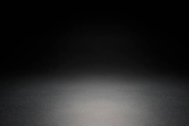 istock Black and gray abstract paper wall and studio room , interior texture for display products. wall background. 1447461459