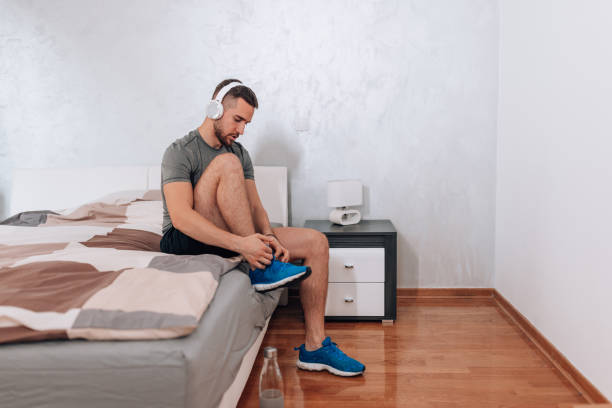 istock I always listen to music when I run 1447462086