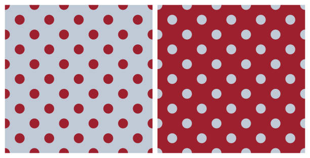 seamless polka dot pattern viva magenta plein air background - viva magenta 幅插畫檔、美工圖案、卡通及圖標