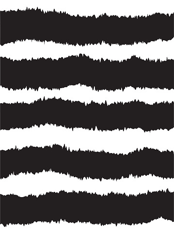Sticker Distorted Border Distorted Borders Stock Illustration - Download Image Now - Abstract ...