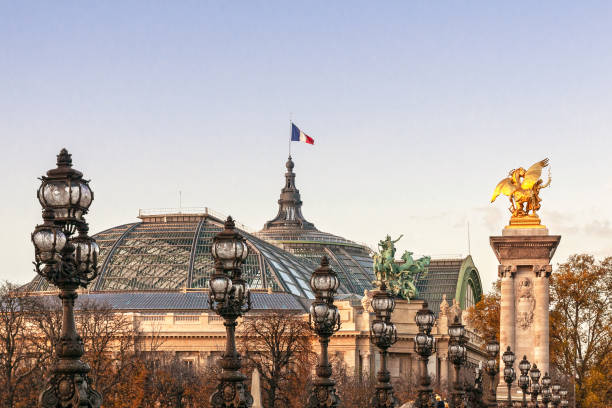 istock Paris : Alexandre III bridge and Grand Palais 1447482018