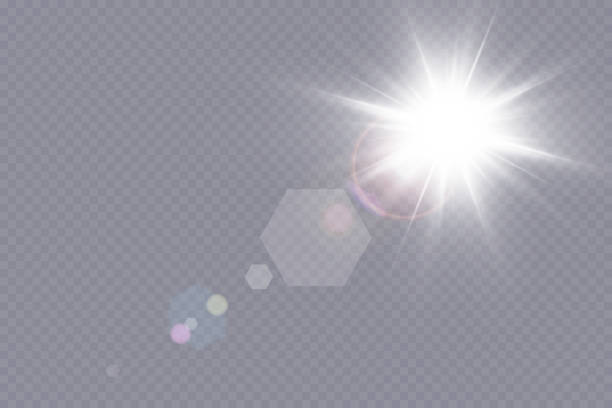 ベクトル透過太陽光特殊レンズフレア光効果 - sunlight点のイラスト素材／クリップアート素材／マンガ素材／アイコン素材