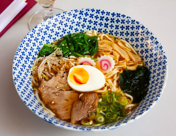 istock Bowl of ramen with veal 1447508542