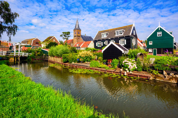 istock Marken village, North Holland, Netherlands 1447508911