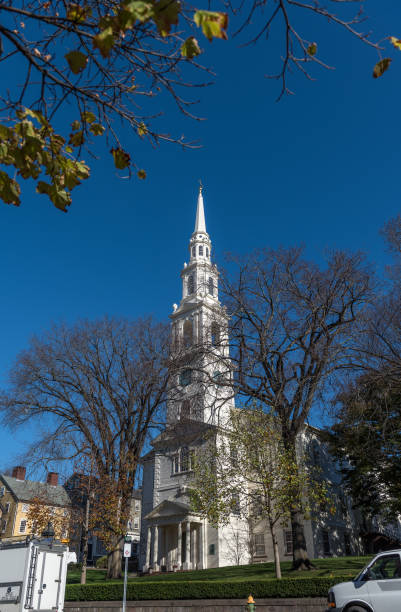 la première église - first baptist meetinghouse photos et images de collection