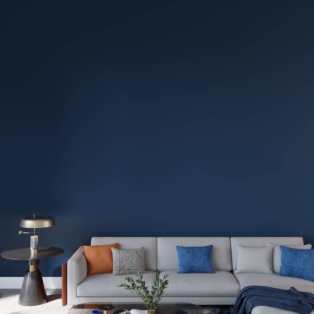 istock Minimal Colorful Wall Mockup, Interior Mockup, Wall Art Mockup, Blank Wall, Room Empty Wall 1447525878