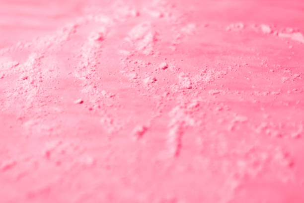 istock Defocus abstract background. Sprinkled wheat flour circle, round 1447527254
