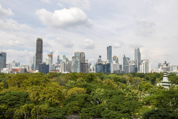 istock Bangkok city and Lumphini Park 1447552534