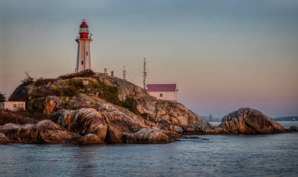 Point Atkinson lighthouse near Vancouver, Canada