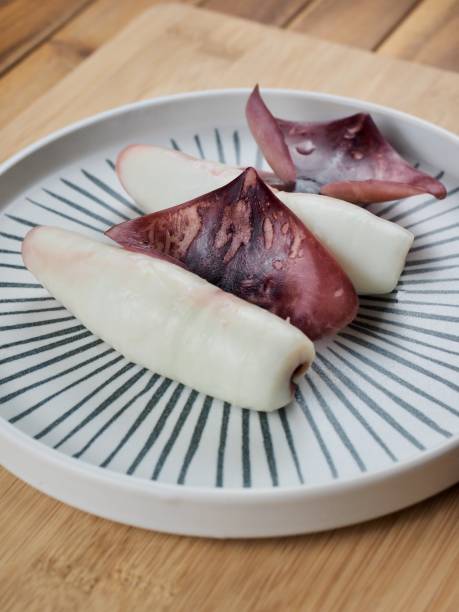 istock Korean food steamed squid, cooking, meal 1447565452