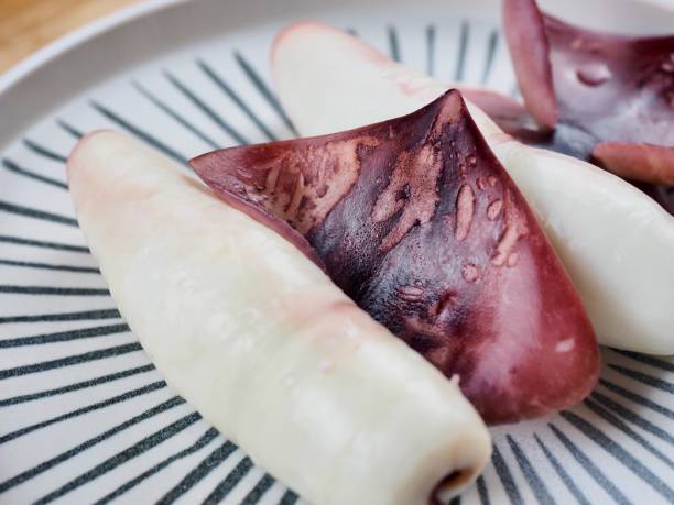 istock Korean food steamed squid, cooking, meal 1447565454