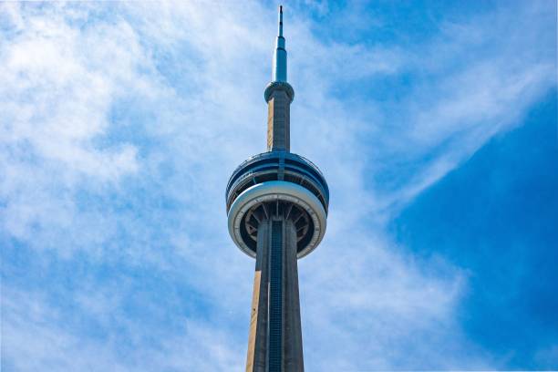 Toronto Skyline and the CN Tower in summer, Ontario, Canada.