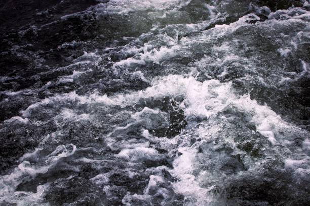 istock Close up of a river flow 1447598364