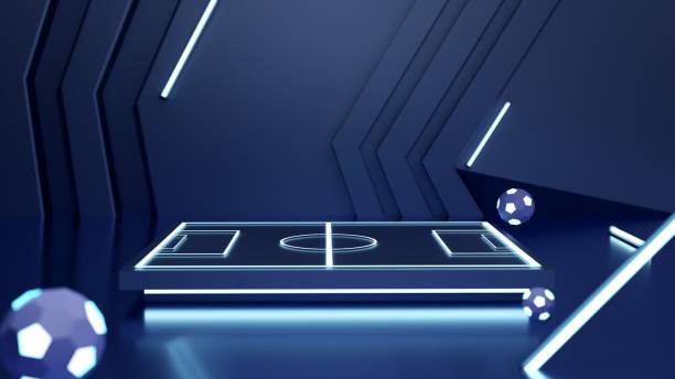 istock 3D rendering of a futuristic alien sci fi podium 1447604524