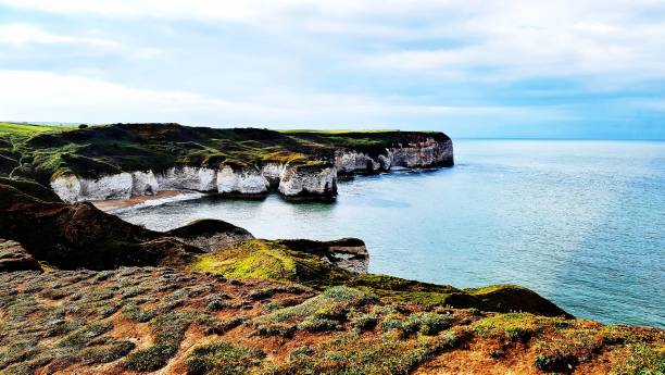istock Flamborough Head Coast on a sunny day 1447605583