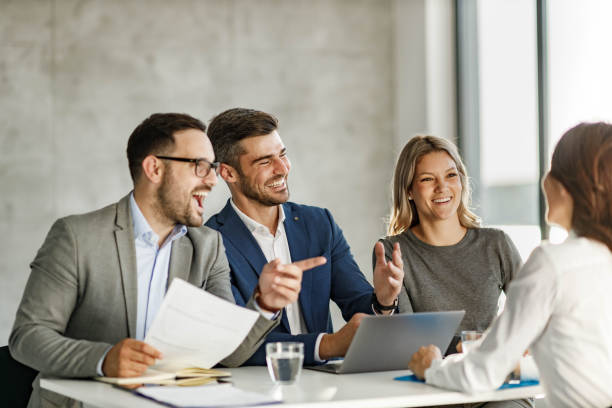 istock Job interview in the office! 1447609793