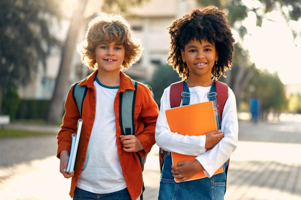 istock School children on the street 1447610277