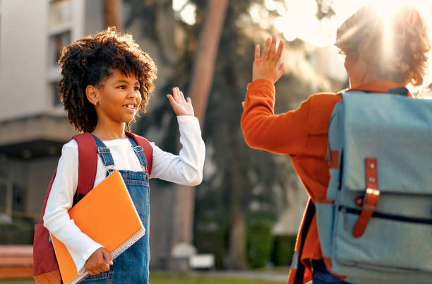 istock School children on the street 1447610326