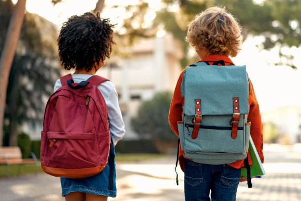 istock School children on the street 1447610521