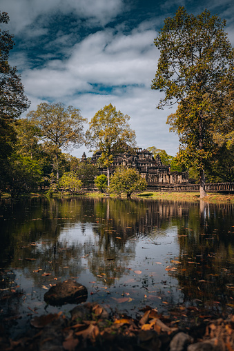 Baphuon Temple in the Angkor temple complex in Cambodia.