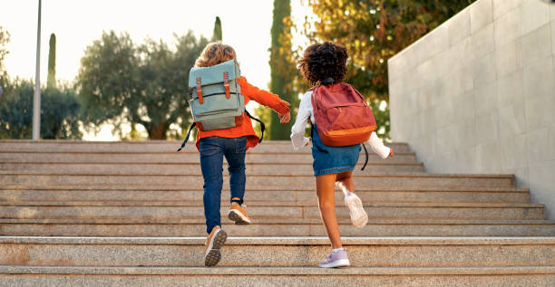 istock School children on the street 1447617051