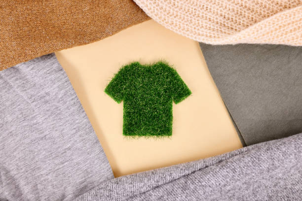 istock Environmental friendly produced clothing concept 1447617987