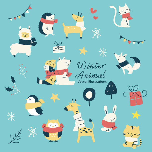 8,400+ Zoo Christmas Stock Illustrations, Royalty-Free Vector