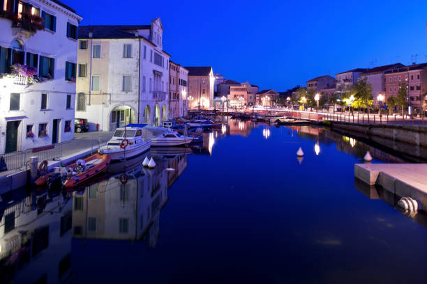 istock Harbour and houses. Chioggia, Venice 1447618438