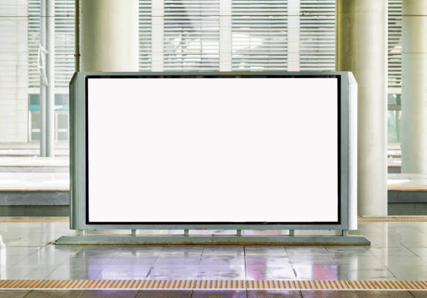 istock A blank billboard at a train station 1447625063