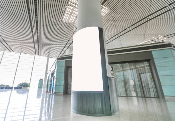 istock A blank billboard at the airport 1447625111
