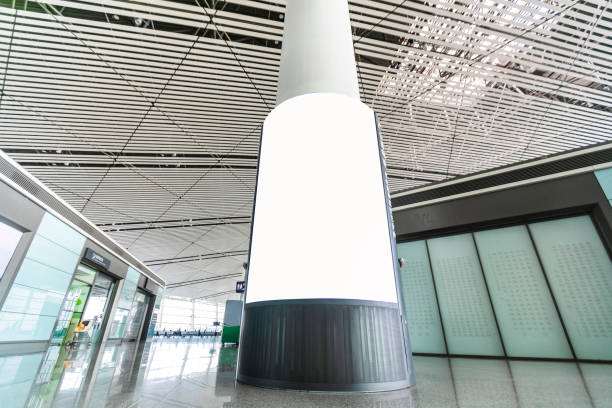 istock A blank billboard at the airport 1447625133