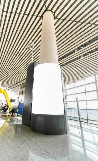 istock A blank billboard at the airport 1447625136