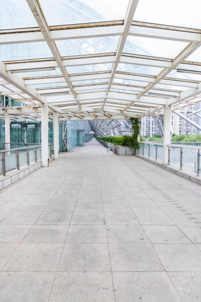 istock Open and bright outdoor urban space 1447625166