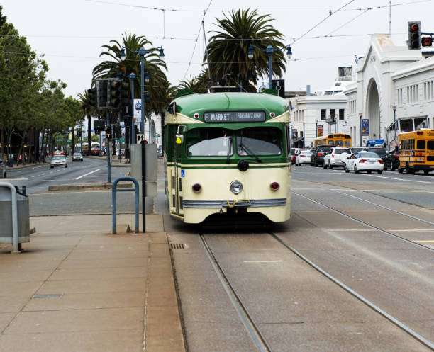 istock Vintage Cable Car, San Francisco. 1447625385